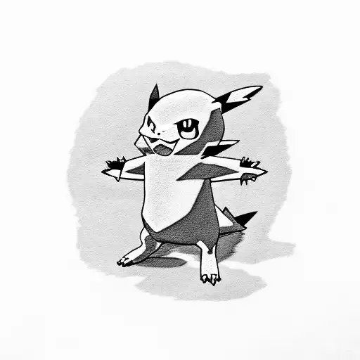 pokemon tattoo design idea