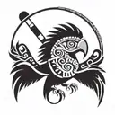 Aztec eagle warrior  Aztec calender aztec tribal tattoo design idea