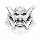 gengar tattoo design idea