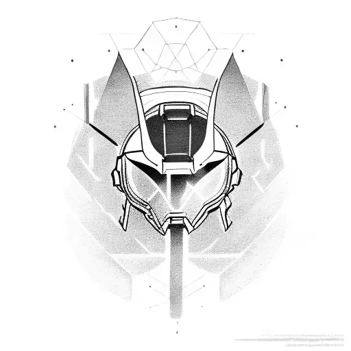 Halo mark of shame tattoo design idea