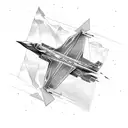 sr71 blackbird  tattoo design idea