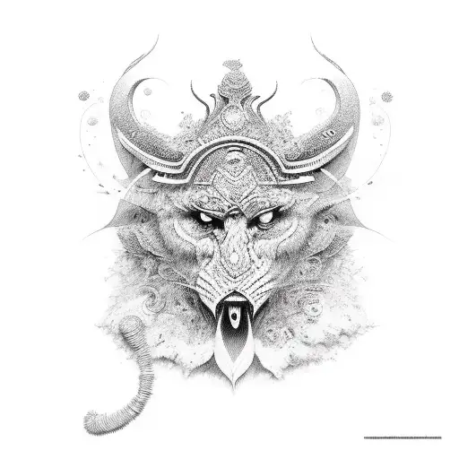kalki avtar  tattoo design idea