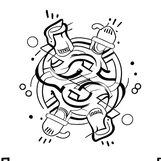 two light bulbs beside each other one on and one off tattoo design idea