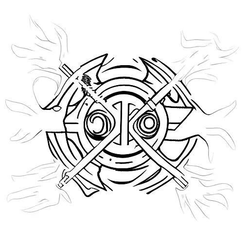 Kakashi Hatake & Obito Uchiha tattoo design idea