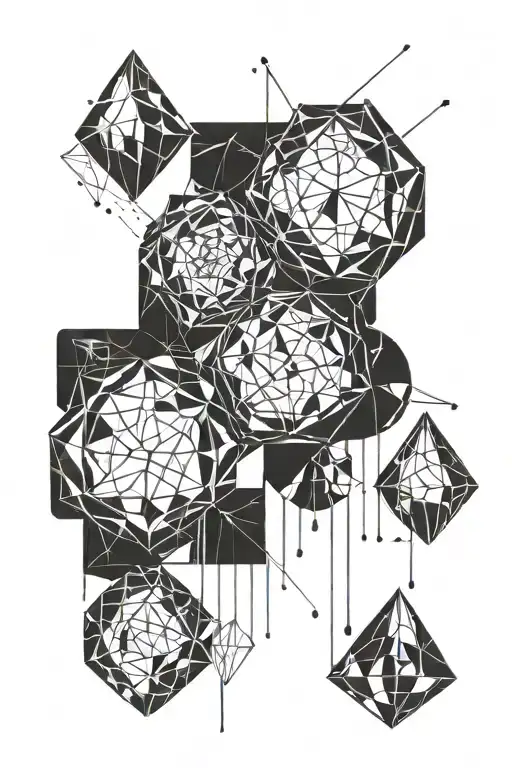 no rain drops falling tattoo design idea