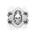 self respect tattoo design idea