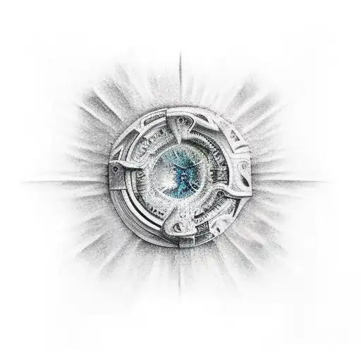 Philosopher Stone tattoo design idea