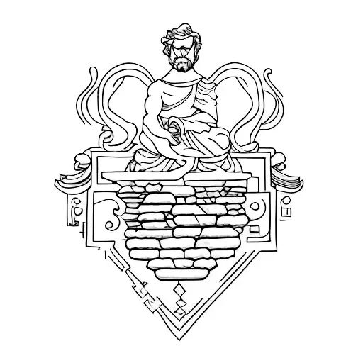 Philosopher Stone tattoo design idea
