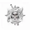 Philosopher's Stone tattoo design idea