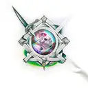 Philosopher's Stone tattoo design idea