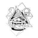 Philosopher Stone tattoo design idea
