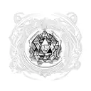 Philosopher Stone tattoo design idea