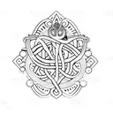 Philosopher Stone tattoo design idea