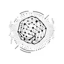 ball and chain  tattoo design idea