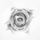 A cosmic nebula morphing into a starburst, symbolizing the infinite universe and the everlasting bond with your brother, with the dates subtly integrated into the cosmic swirls tattoo design idea