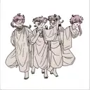 Dionysus tattoo design idea