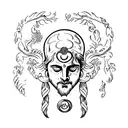 Dionysus tattoo design idea