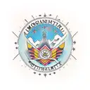 Mongolian mountain and edelweiss tattoo design idea