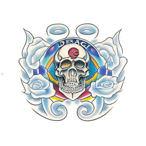 grateful dead tattoo design idea
