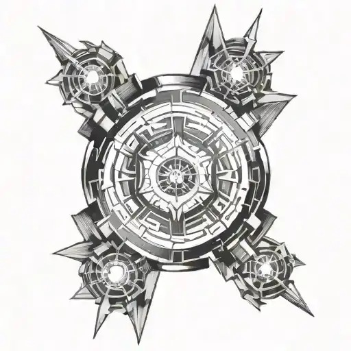 Arc Reactor tattoo design idea