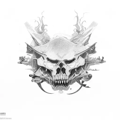 Trust No One tattoo design idea