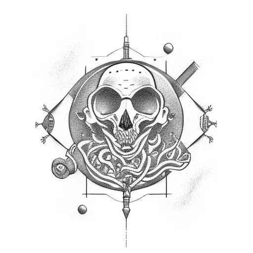doctor and Zeus tattoo design idea