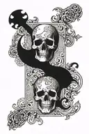 Hamlet tattoo design idea