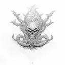 Hydra tattoo design idea