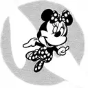 Minnie mouse tattoo design idea