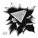 But I know only God can judge me tattoo design idea