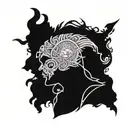 But I know only God can judge me tattoo design idea