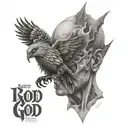 But I know only God can judge me tattoo design idea