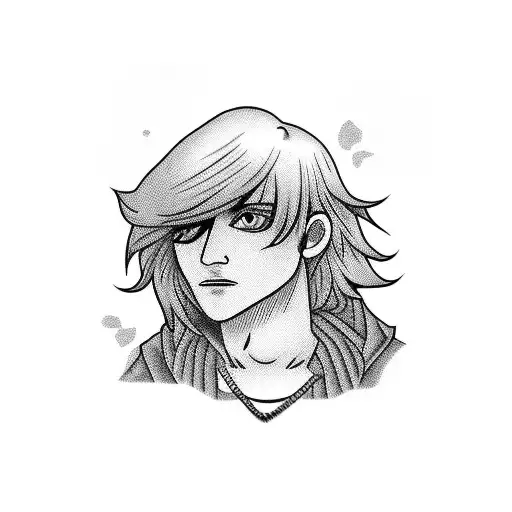 lil peep memory tattoo design idea