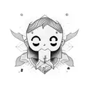 lil peep tattoo design idea