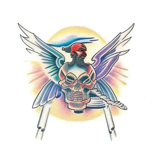 I give god all the glory tattoo design idea