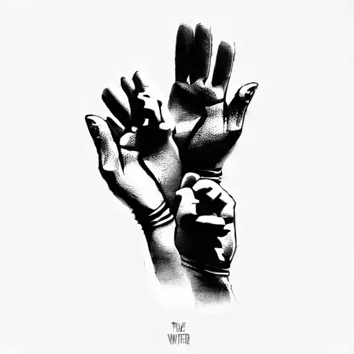 two old wrestlers fighting in greyscale whithout gloves tattoo design idea