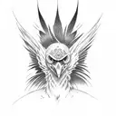 itachi with raven tattoo design idea