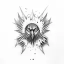 itachi with raven tattoo design idea