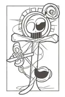 Ankh tattoo design idea