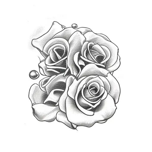 realistic rose tattoo tumblr