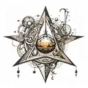 balance tattoo design idea