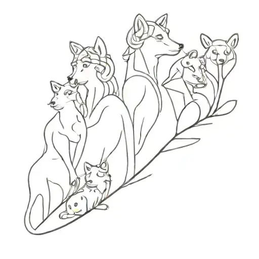 family pride in czech tattoo design idea