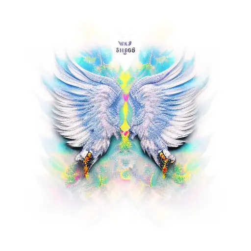 Wings 2003 tattoo design idea