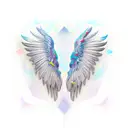 Wings 2003 tattoo design idea