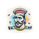 gladiator tattoo design idea