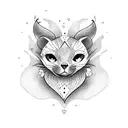 heart cherry bomb tattoo design idea