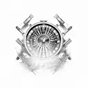 roulette wheel 190213 tattoo design idea