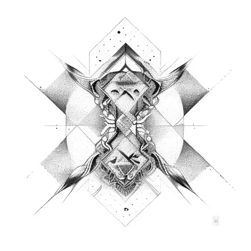 Gemini tattoo design idea