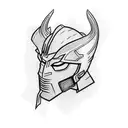 Thor tattoo design idea