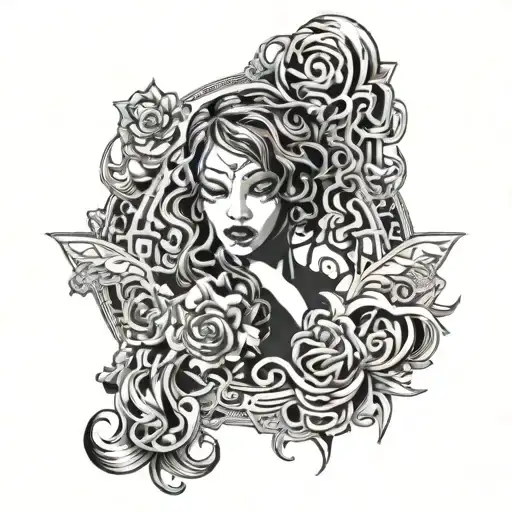 Hate Me Album Cover from Escape the Fate  tattoo design idea